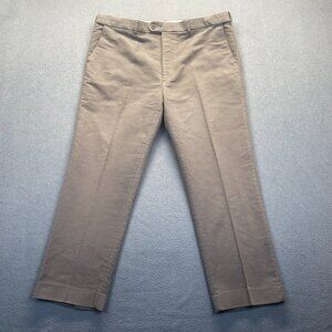 Peter Christian Men's Flat Front Cotton Chinos Pants Size 46X30 100% Cotton